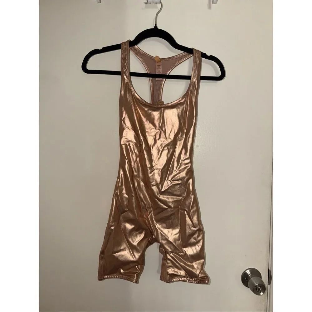 Skims size XS new with tags bronze jumpsuit